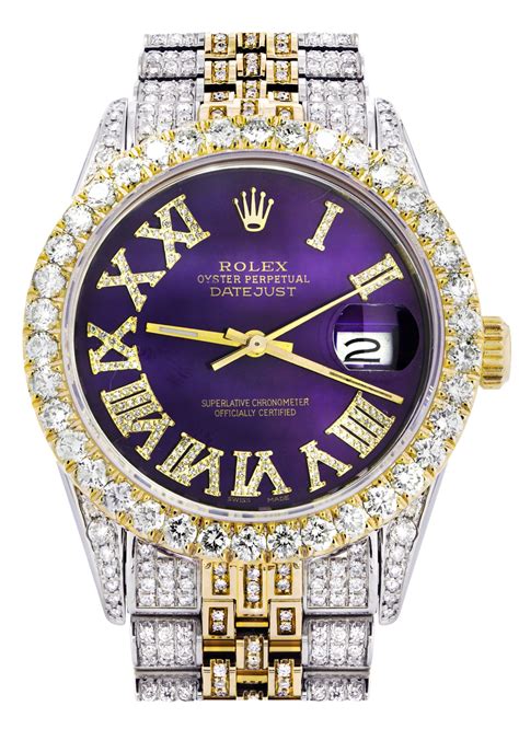 montre ice watch rolex|rolex iced out watches.